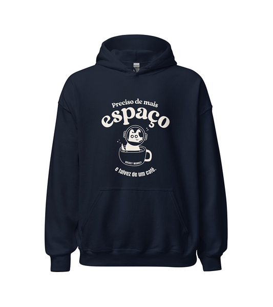 Sweatshirt "Preciso de mais Espaço" - Bege