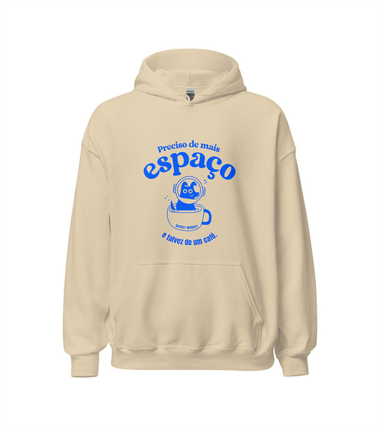 Sweatshirt "Preciso de mais espaço" - Azul