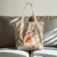 Tote Bag "Espaço para coisas que importam" - Coral