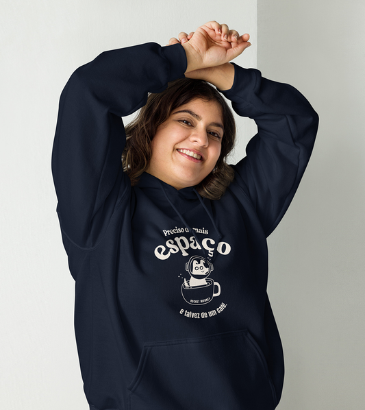 Sweatshirt "Preciso de mais Espaço" - Bege